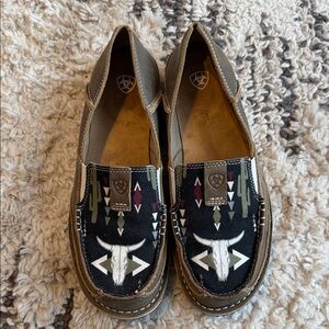 Ariat Western Pattern Slip-On Shoes